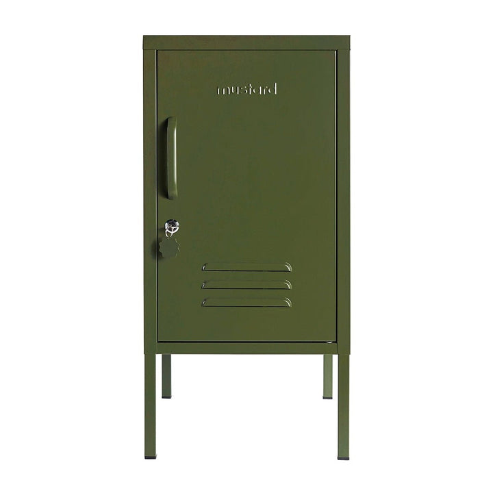 The Shorty Locker - Mustard Made US Storage + Organization - Poppy - Left - HORNE