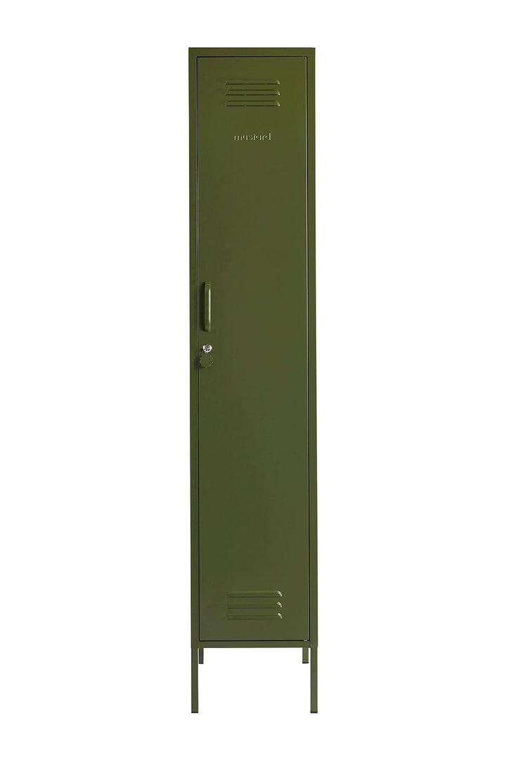 The Skinny Locker - Mustard Made Storage + Organization - Olive - HORNE