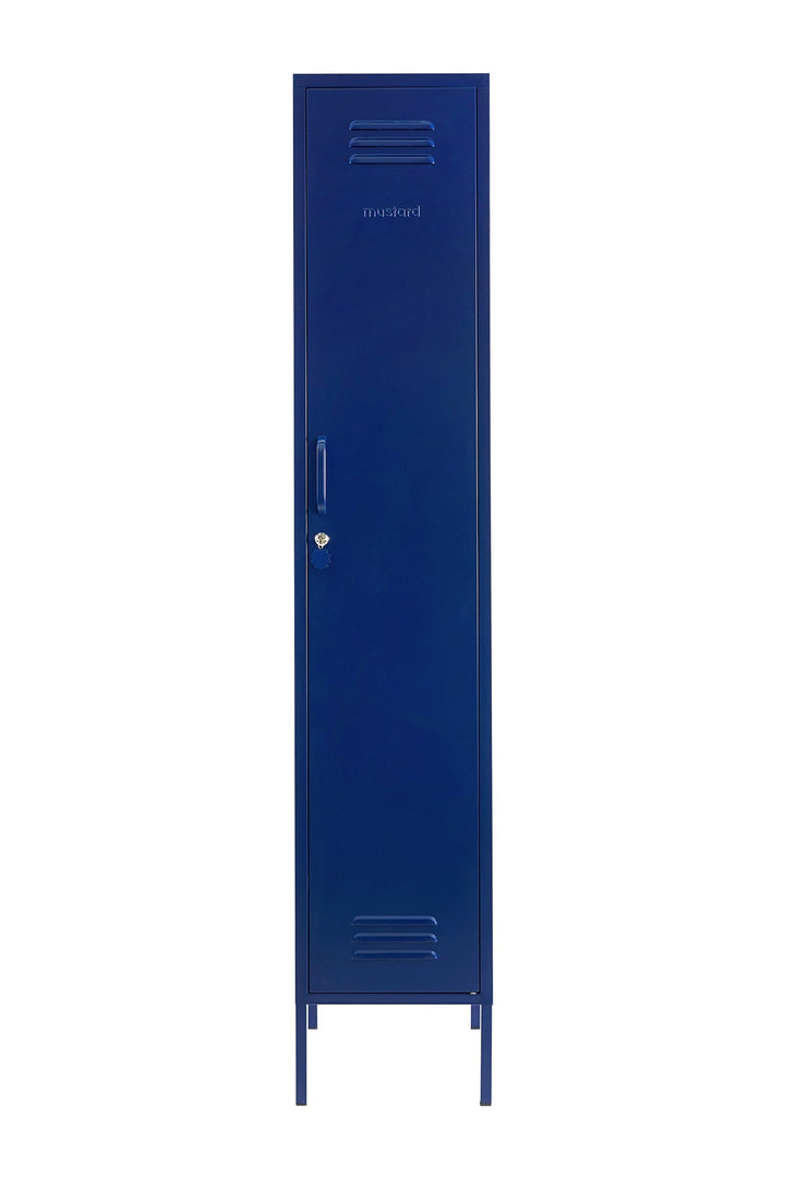 The Skinny Locker - Mustard Made US Storage + Organization - Navy - HORNE