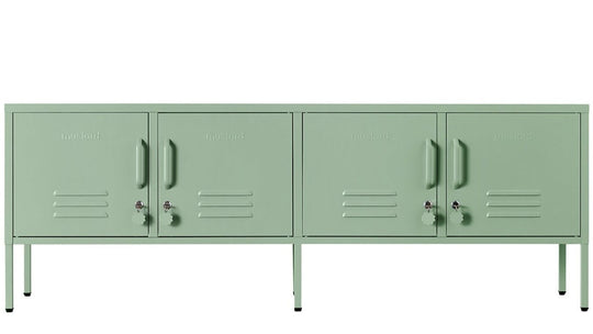 The Standard Low Cabinet - Mustard Made US Storage + Organization - Sage - HORNE
