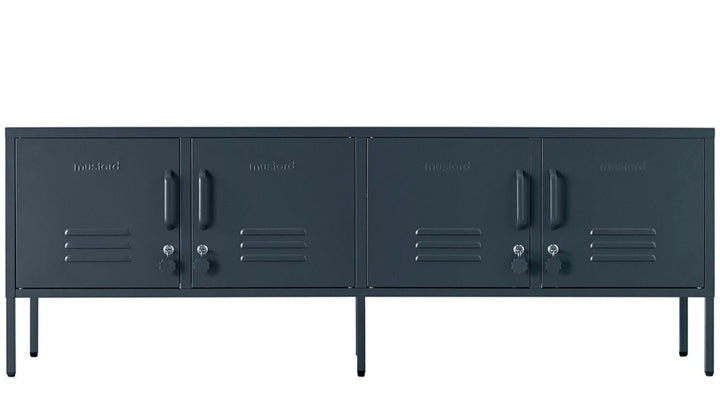 The Standard Low Cabinet - Mustard Made US Storage + Organization - Slate - HORNE