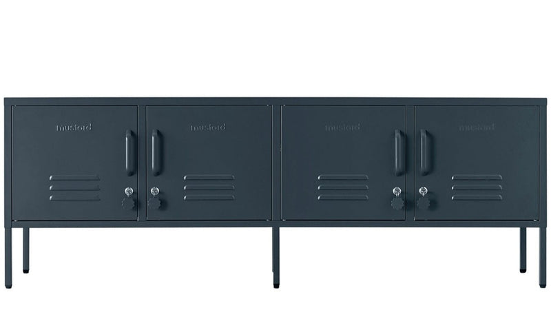 The Standard Low Cabinet - Mustard Made US Storage + Organization - Chalk - HORNE