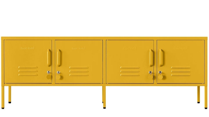 The Standard Low Cabinet - Mustard Made US Storage + Organization - Mustard - HORNE