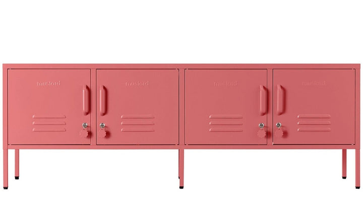 The Standard Low Cabinet - Mustard Made US Storage + Organization - Berry - HORNE