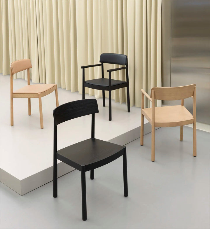 Timb Armchair - Normann Copenhagen Dining Chairs - Brown - HORNE