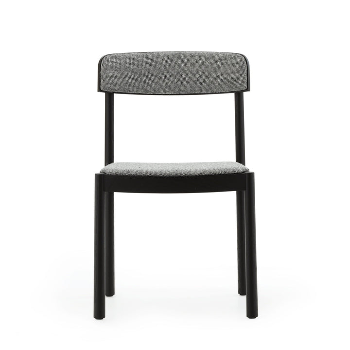 Timb Chair Upholstery - Normann Copenhagen Dining Chairs - Black / Hallingdal 166 - HORNE