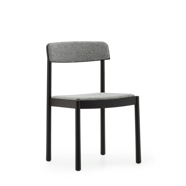 Timb Chair Upholstery - Normann Copenhagen Dining Chairs - Black / Hallingdal 166 - HORNE