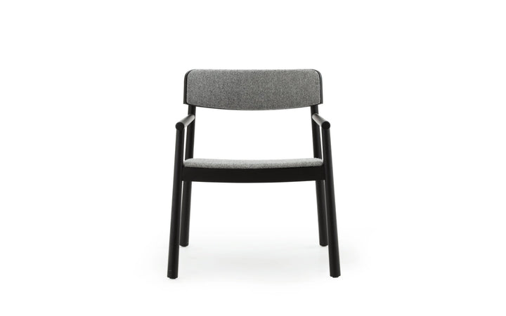 Timb Lounge Armchair Upholstery - Normann Copenhagen Lounge Chairs - Black / Hallingdal 166 - HORNE