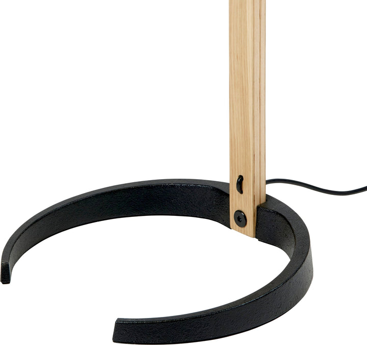 Timberline Floor Lamp - US - Gubi Floor Lamps - Oak/Birch - White - HORNE