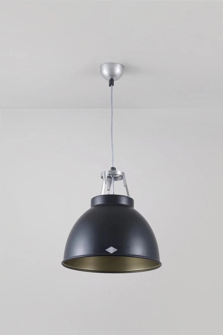 Titan Size 1 Pendant - Original BTC Pendants - Black - Bronze Interior - HORNE