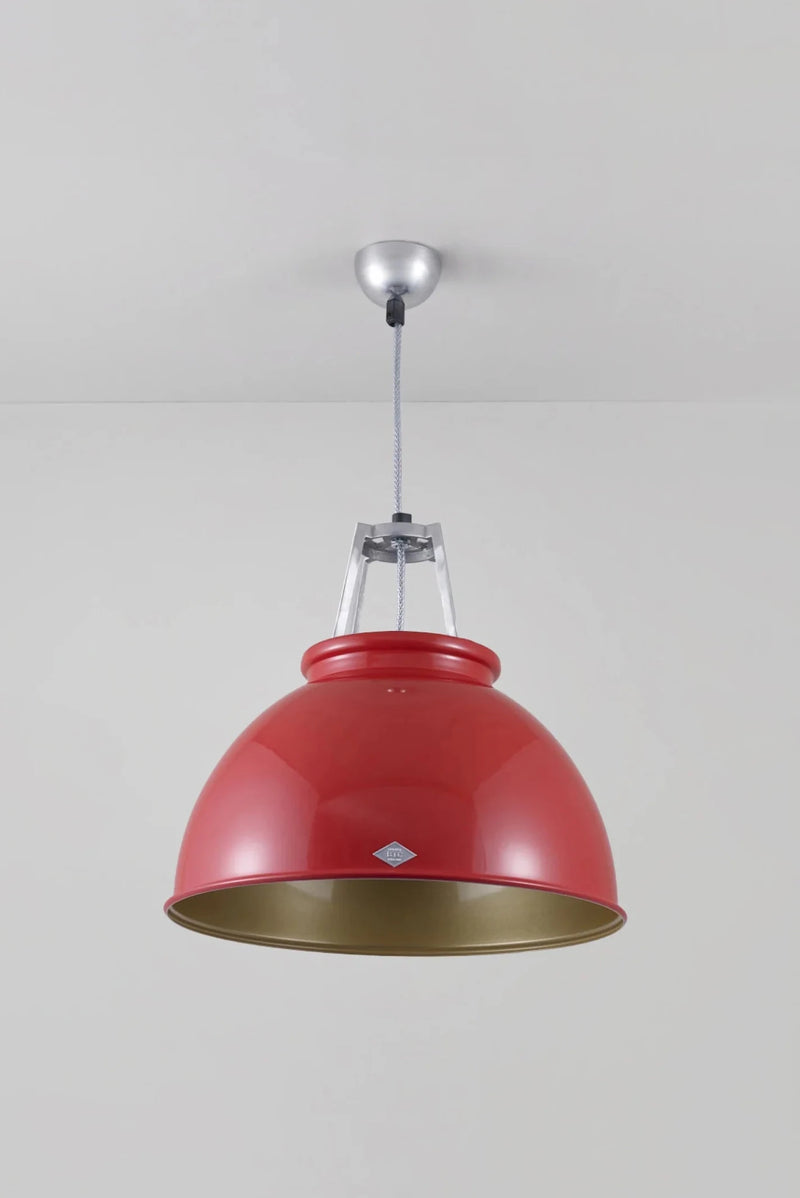 Titan Size 3 Pendant - Original BTC Pendants - Olive Green - White Interior - HORNE