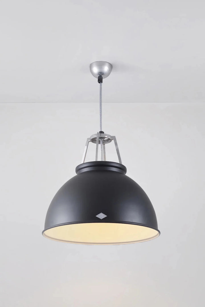 Titan Size 3 Pendant - Original BTC Pendants - Black - White Interior - HORNE