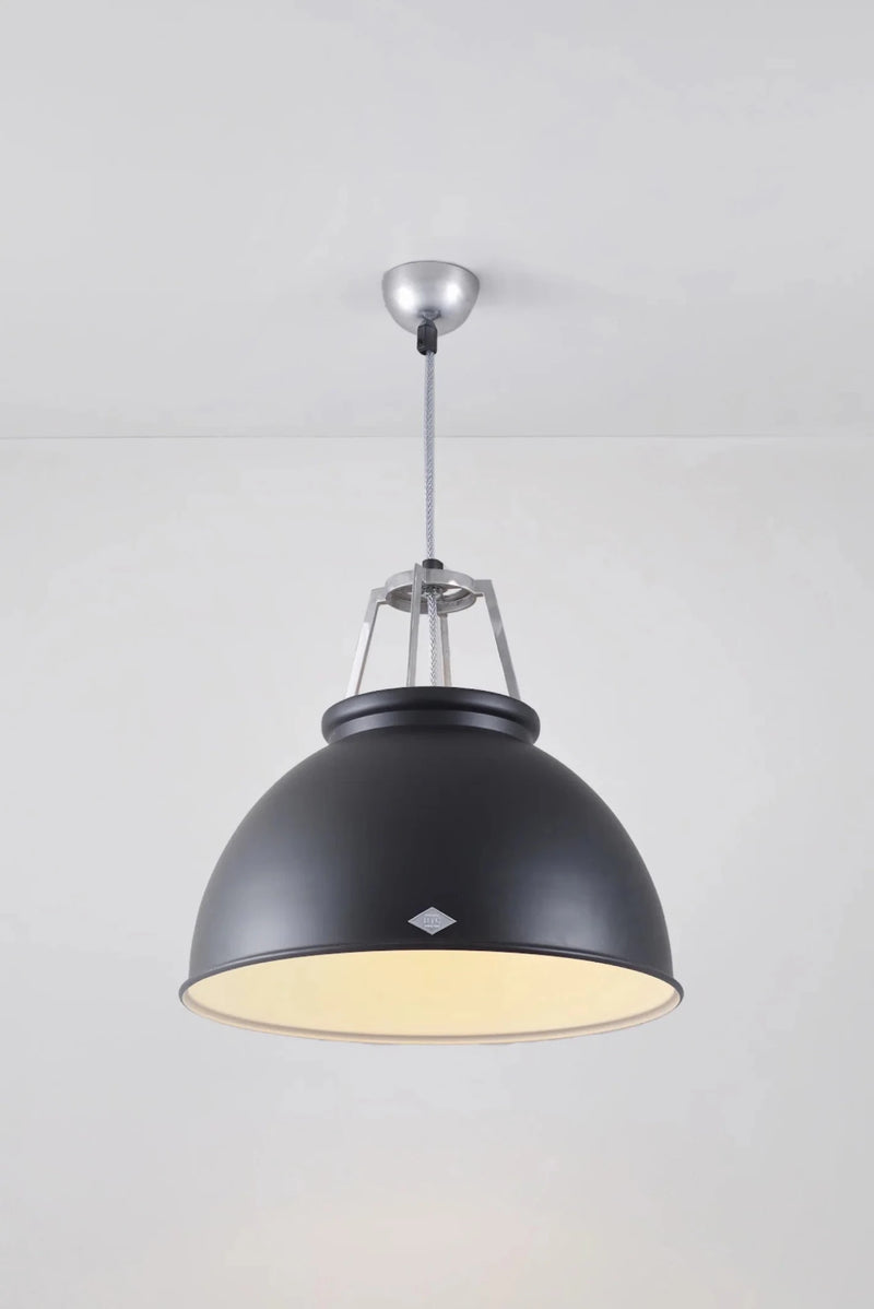 Titan Size 3 Pendant - Original BTC Pendants - Olive Green - White Interior - HORNE