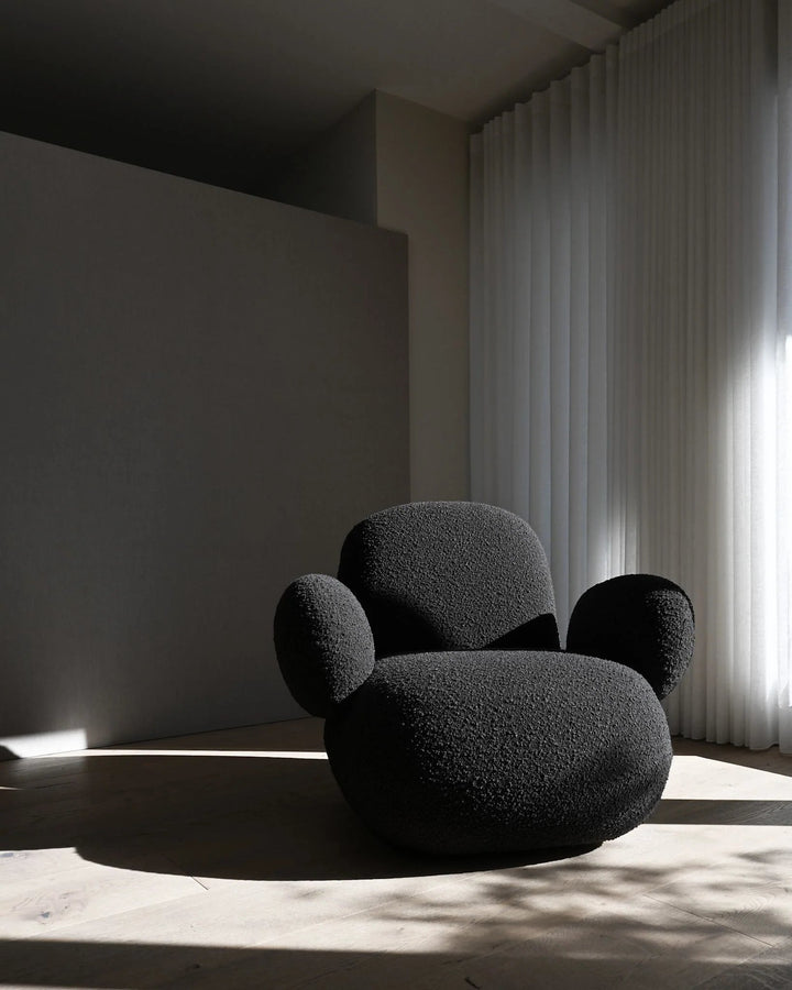 Toe Armchair - Flat - 101 Copenhagen Chairs - Deep Taupe (A2635) - HORNE