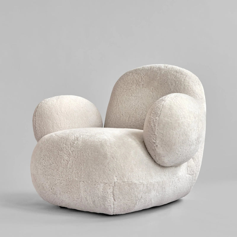 Toe Armchair - Flat - 101 Copenhagen Chairs - Off White (CPH 900) - HORNE