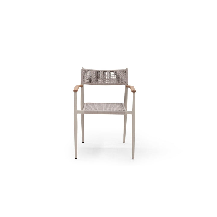 Togo Arm Chair - BETACO Chairs - Linen Rope / Linen Aluminum - HORNE
