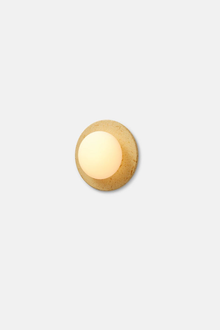 Topo Flush Mount - RBW Lighting - Small 8.5" - Straw - 2700K (warm white) - HORNE