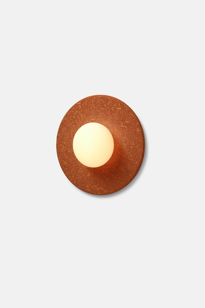 Topo Flush Mount - RBW Lighting - Medium 12" - Rust - 2700K (warm white) - HORNE
