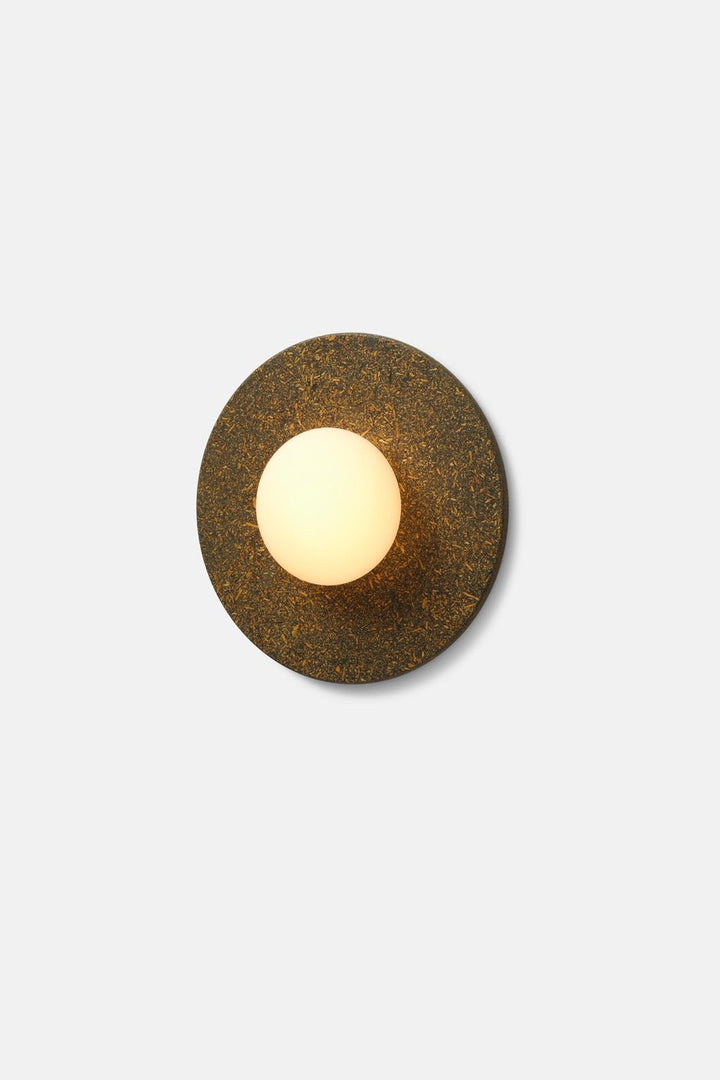 Topo Sconce - RBW Lighting - Medium 12" - Basalt - 2700K (warm white) - HORNE