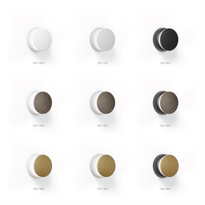Totem Puck - Pablo Designs - Wall Sconces - Black/Brass - HORNE