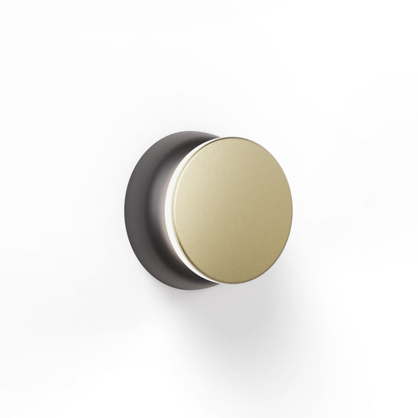 Totem Puck - Pablo Designs - Wall Sconces - Black/Brass - HORNE