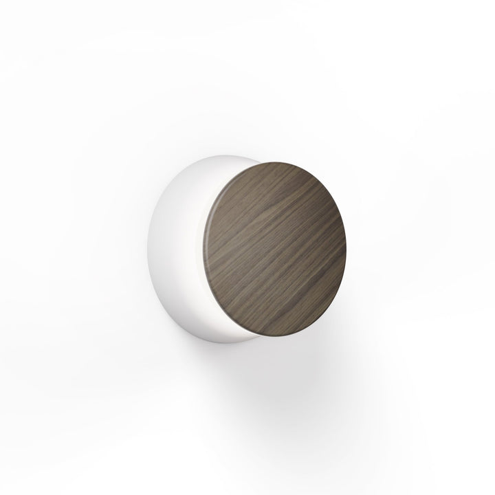 Totem Puck - Pablo Designs - Wall Sconces - White/Walnut - HORNE