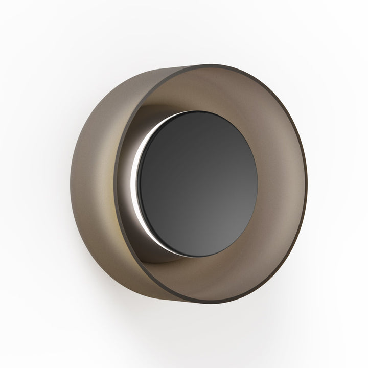 Totem Sconce - Pablo Designs - Wall Sconces - Black/Black/Amber - HORNE