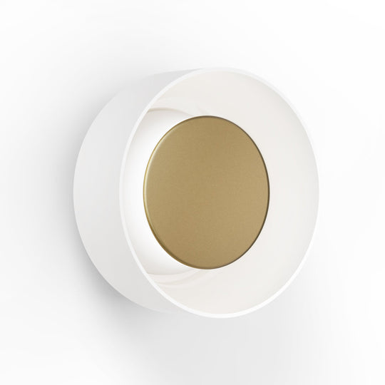 Totem Sconce - Pablo Designs - Wall Sconces - White/Brass/White - HORNE