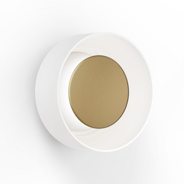 Totem Sconce - Pablo Designs - Wall Sconces - White/Brass/White - HORNE