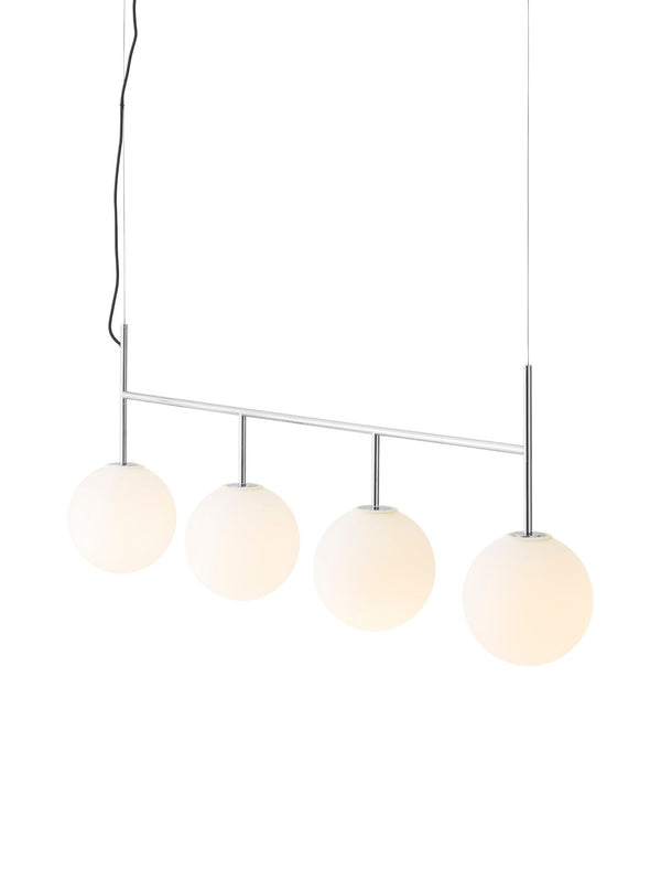 TR Bulb Suspension Frame - Polished Steel - Audo Copenhagen Chandeliers - HORNE