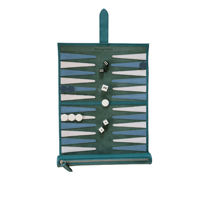 Travel Backgammon Board - Cyprus - Throwing Doubles Toys & Games > Games > Board Games - HORNE