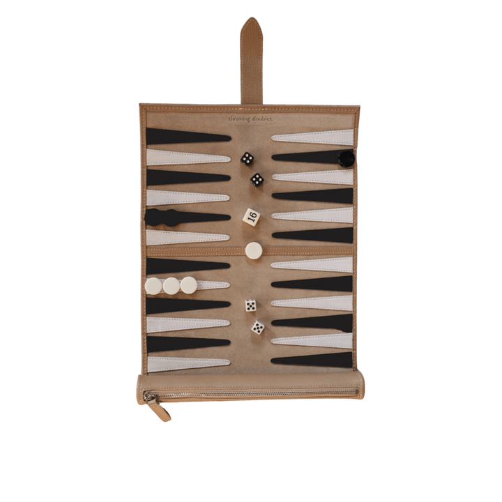 Travel Backgammon Board - Manhattan - Throwing Doubles Toys & Games > Games > Board Games - HORNE