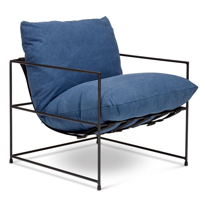 Trent Accent Chair - Urbia Chairs - Washed Forest - HORNE