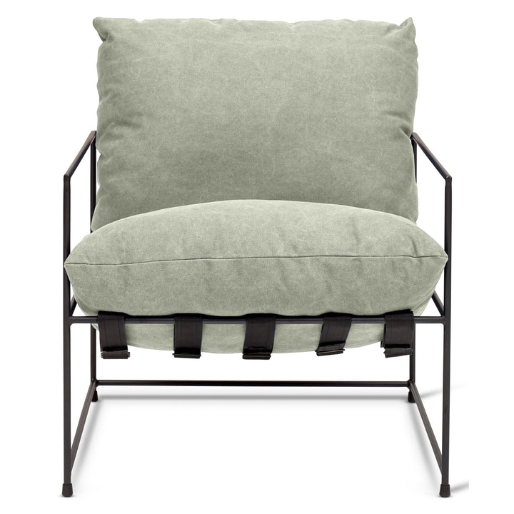 Trent Accent Chair - Urbia Chairs - Washed Forest - HORNE