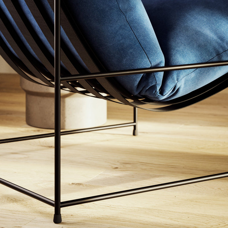 Trent Accent Chair - Urbia Chairs - Washed Forest - HORNE