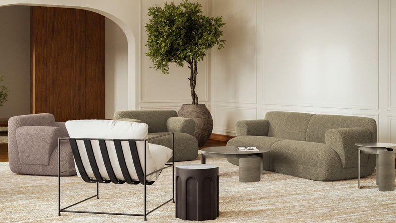 Trent Accent Chair - Urbia Chairs - Washed Forest - HORNE