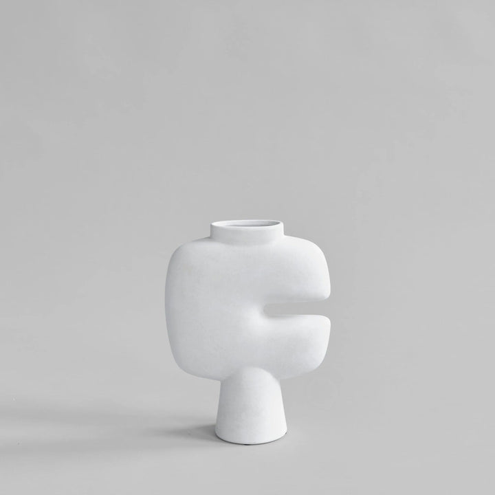 Tribal Vase - 101 Copenhagen Vases - Medio - Bone White - HORNE