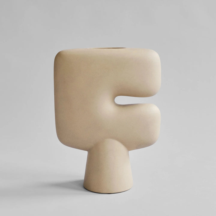 Tribal Vase - 101 Copenhagen Vases - Big - Sand - HORNE