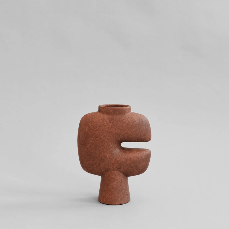 Tribal Vase - 101 Copenhagen Vases - Mini - Terracotta - HORNE