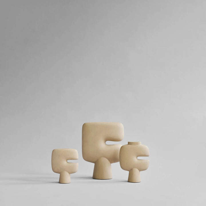 Tribal Vase - 101 Copenhagen Vases - Mini - Sand - HORNE