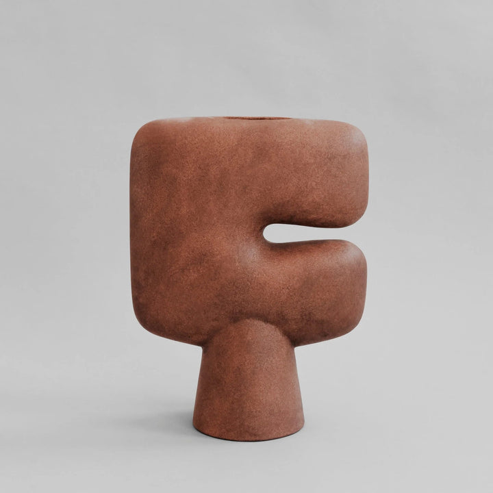 Tribal Vase - 101 Copenhagen Vases - Big - Terracotta - HORNE