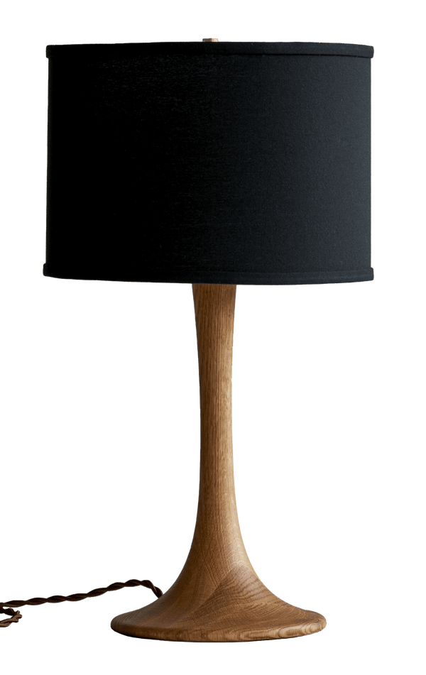 Trumpet Lamp - Small - Lostine - Lamps - Natural - Black - HORNE