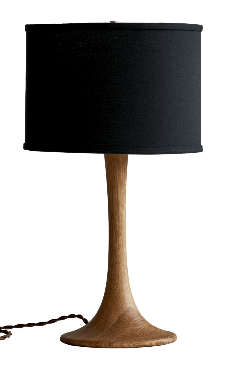 Trumpet Lamp - Small - Lostine - Lamps - Natural - Black - HORNE