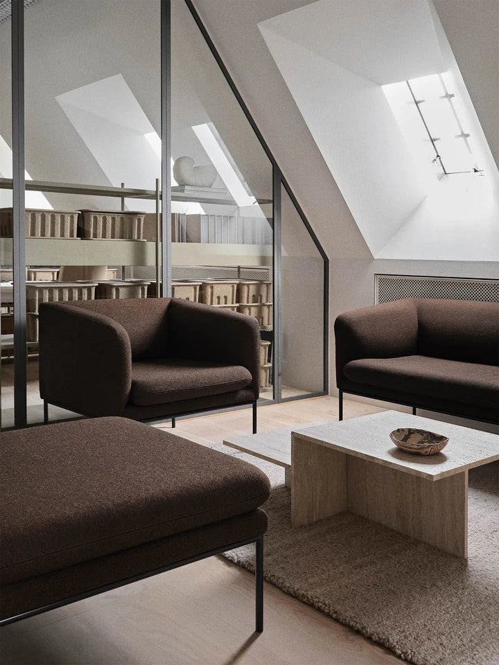 Turn 1 - Seater - Ferm Living Chairs - Hallingdal - Dark Brown - HORNE