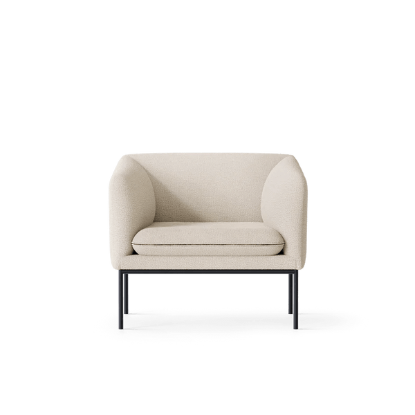 Turn 1 - Seater - Ferm Living Chairs - Bouclé - Off - White - HORNE