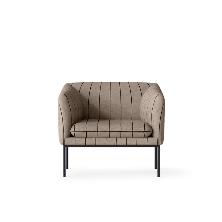 Turn 1 - Seater - Ferm Living Chairs - Pasadena - Sand/Black - HORNE