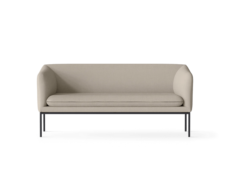 Turn Sofa 2 - Ferm Living Chairs - Hallingdal - Dark Brown - HORNE