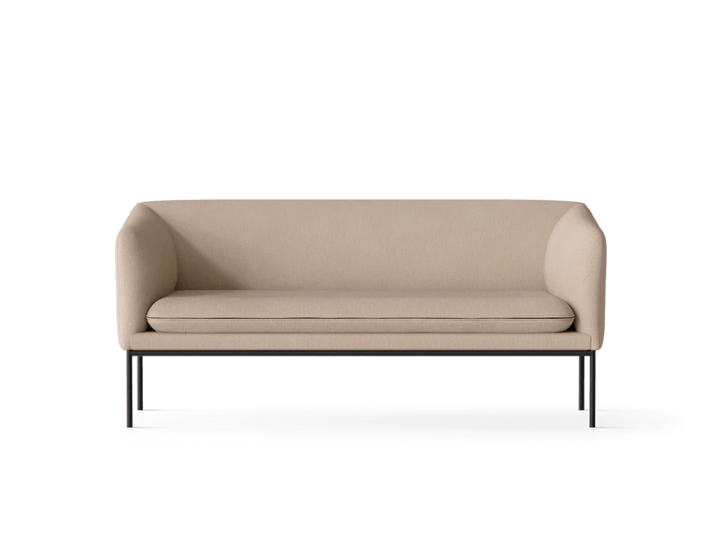 Turn Sofa 2 - Ferm Living Chairs - Hallingdal - Dark Brown - HORNE