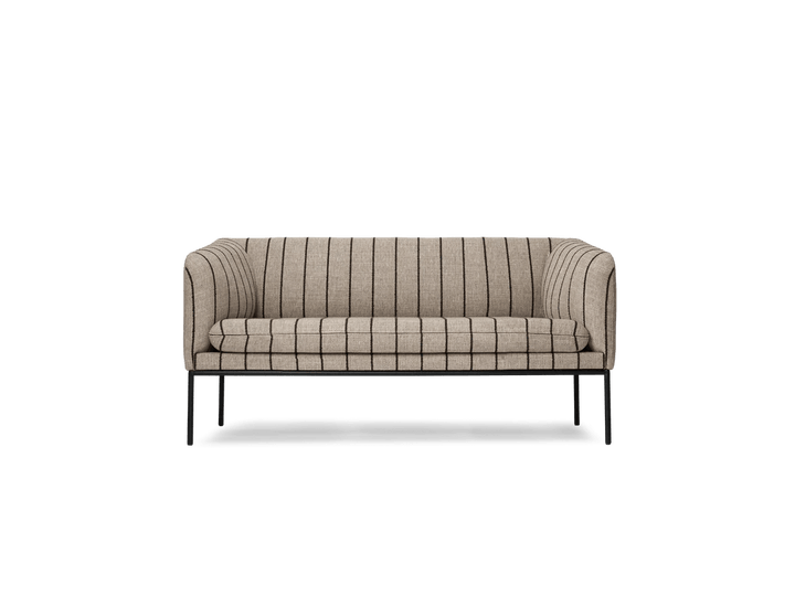 Turn Sofa 2 - Ferm Living Chairs - Pasadena - Sand/Black - HORNE