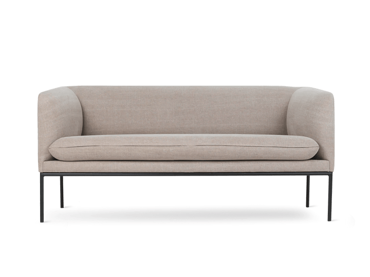 Turn Sofa 2 - Ferm Living Chairs - Cotton Linen - Natural - HORNE
